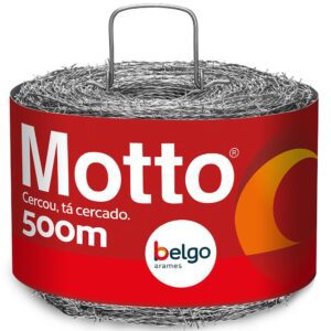 Arame farpado Belgo Motto® 500 metros