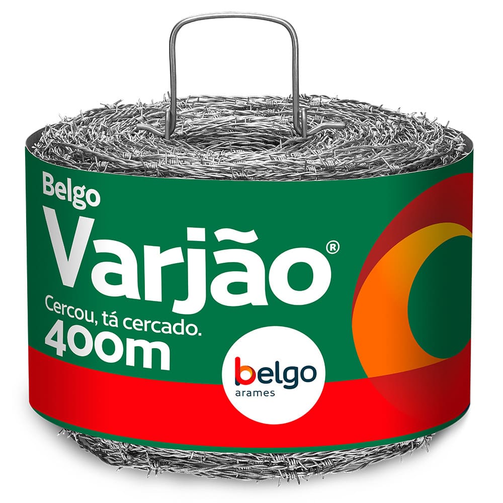 Arame Farpado Varjão Belgo (400m)